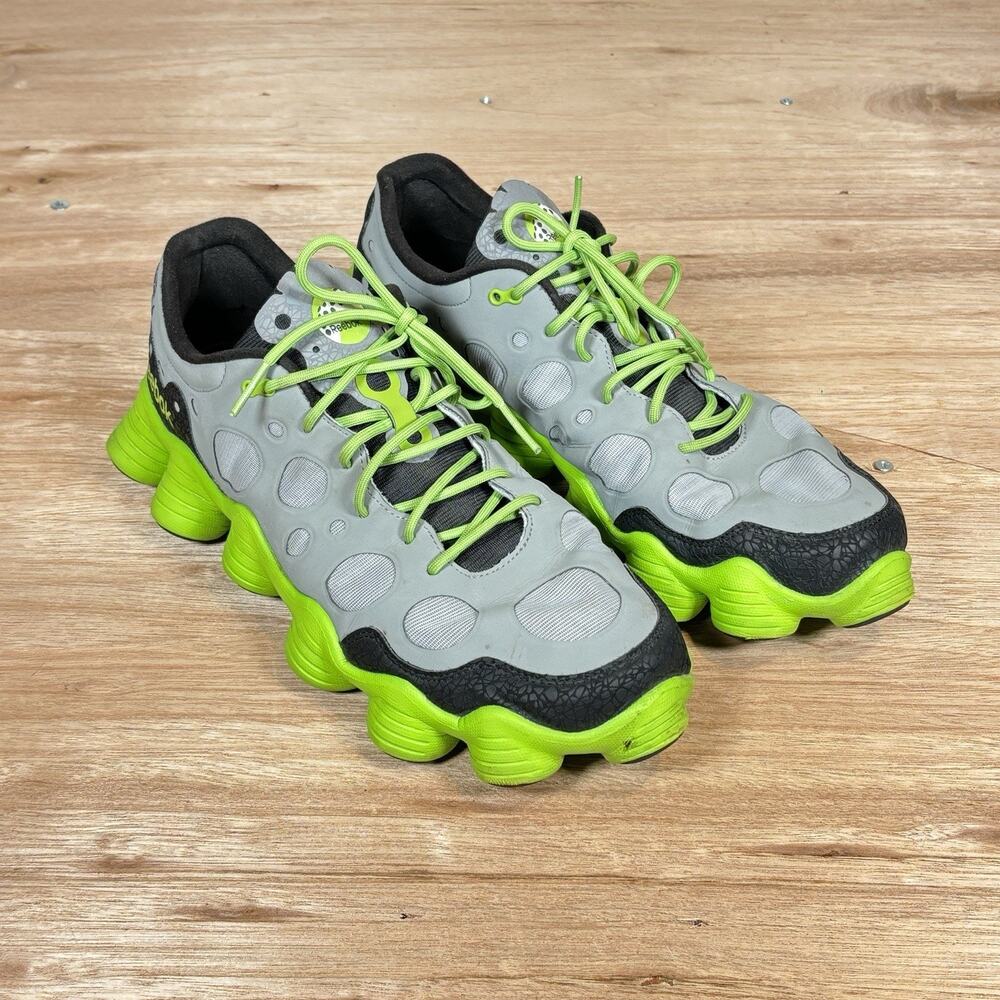 Reebok ATV19‎ Mens Running Shoes Grey Neon Lime Green V53164 Size 13